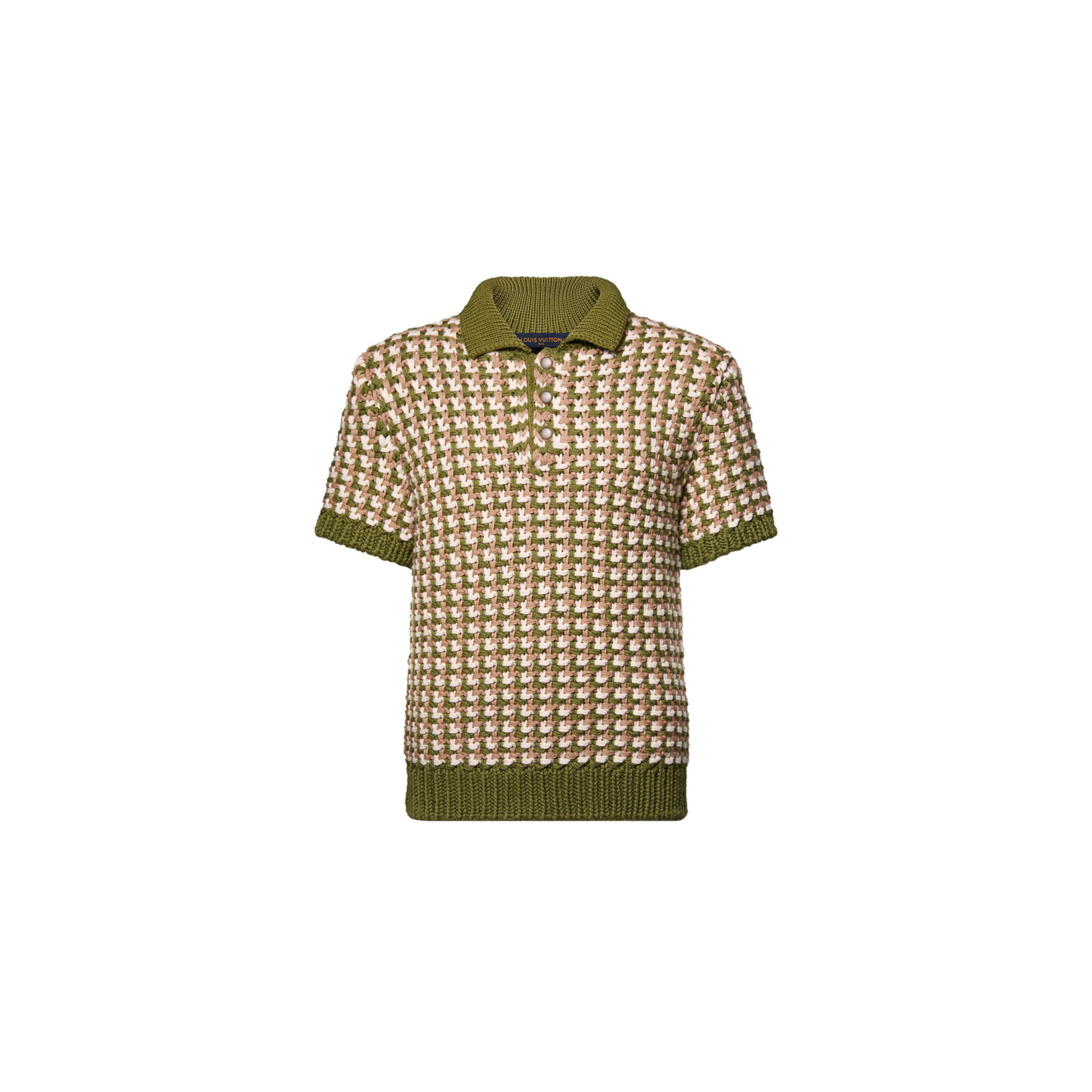 l0vis Vvtt0n short-sleeved wool-knit polo shirt 1ajvy4